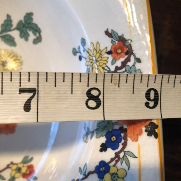 Thompson Francis Floral Handled 10 Inch Serving Bowl - Picture 6 of 10